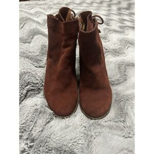 Lucky Brand Lamija Wedge Boots Size 6